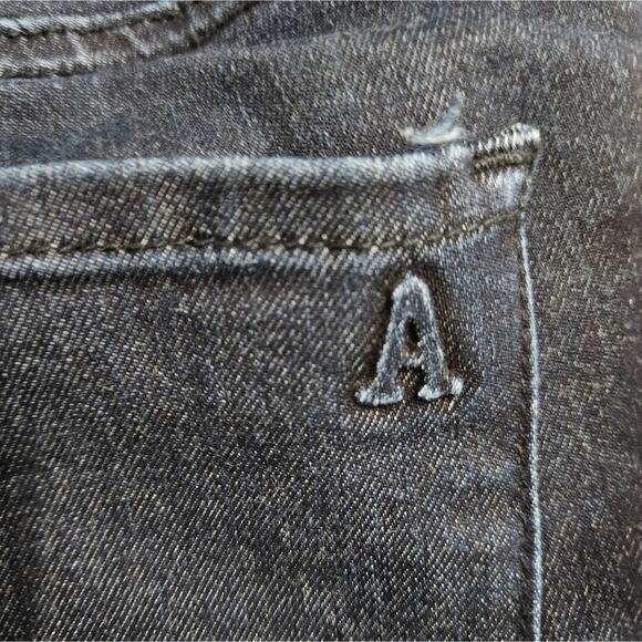 Articles of Society Jeans Womens Dark Wash Denim Mid Rise Skinny Size 28 - Picture 8 of 16